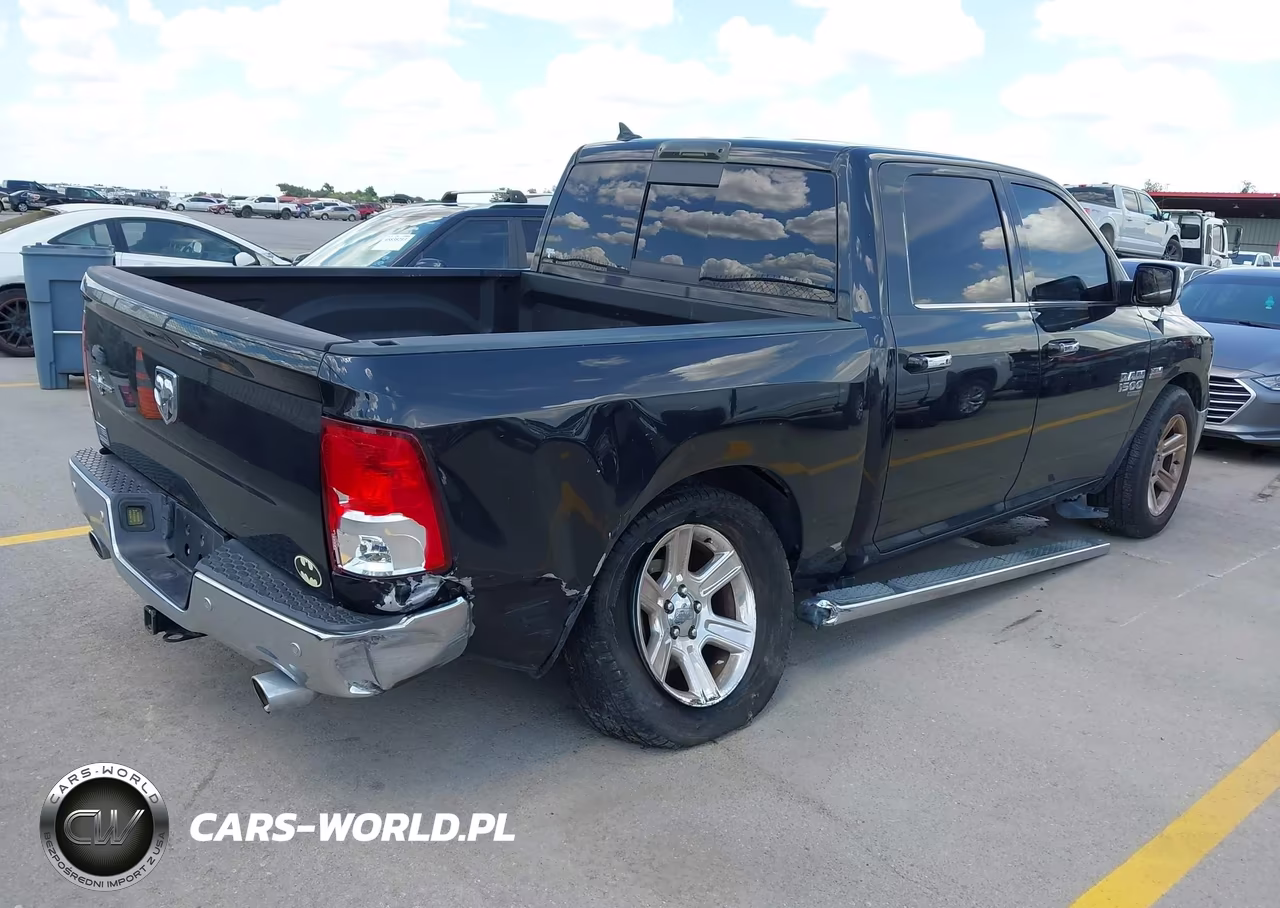 2017 Ram 1500 Lone Star Silver 4X2 5'7 Box VIN:1C6RR6LT5HS791297 - 4
