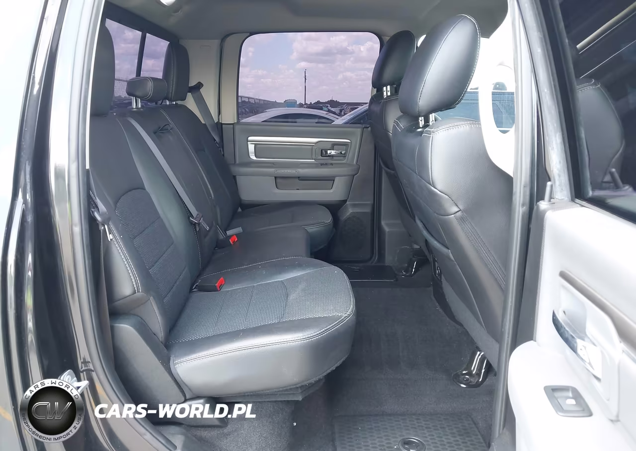 2017 Ram 1500 Lone Star Silver 4X2 5'7 Box VIN:1C6RR6LT5HS791297 - 8