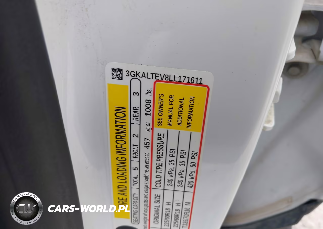 2020 GMC Terrain Awd Sle VIN:3GKALTEV8LL171611 - 9
