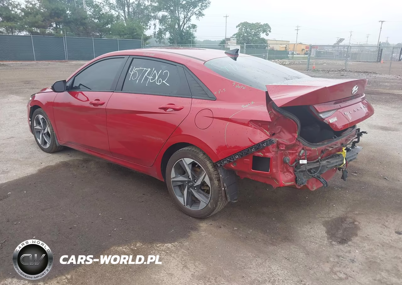 2023 Hyundai Elantra Sel VIN:KMHLS4AG8PU501078 - 3