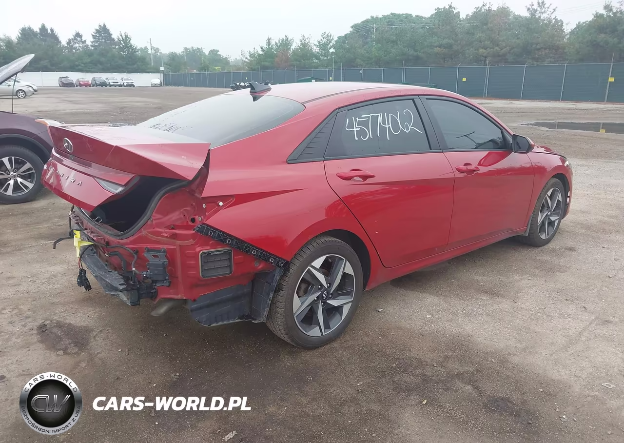 2023 Hyundai Elantra Sel VIN:KMHLS4AG8PU501078 - 4