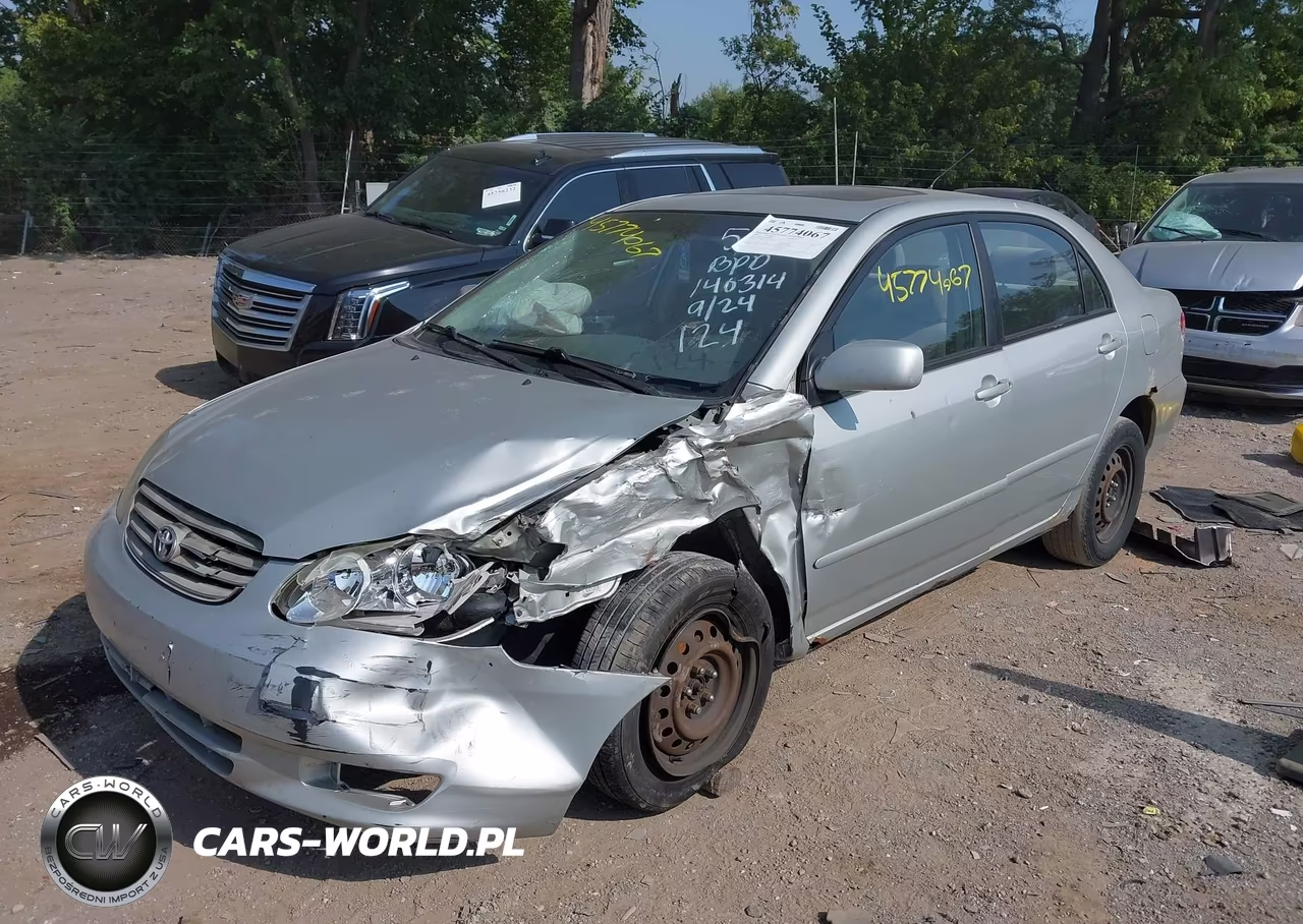 2003 Toyota Corolla Le VIN:1NXBR32E63Z140314 - 2