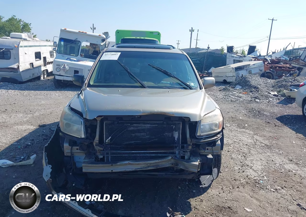 2006 Honda Pilot Ex-L VIN:2HKYF18716H510037 - 13