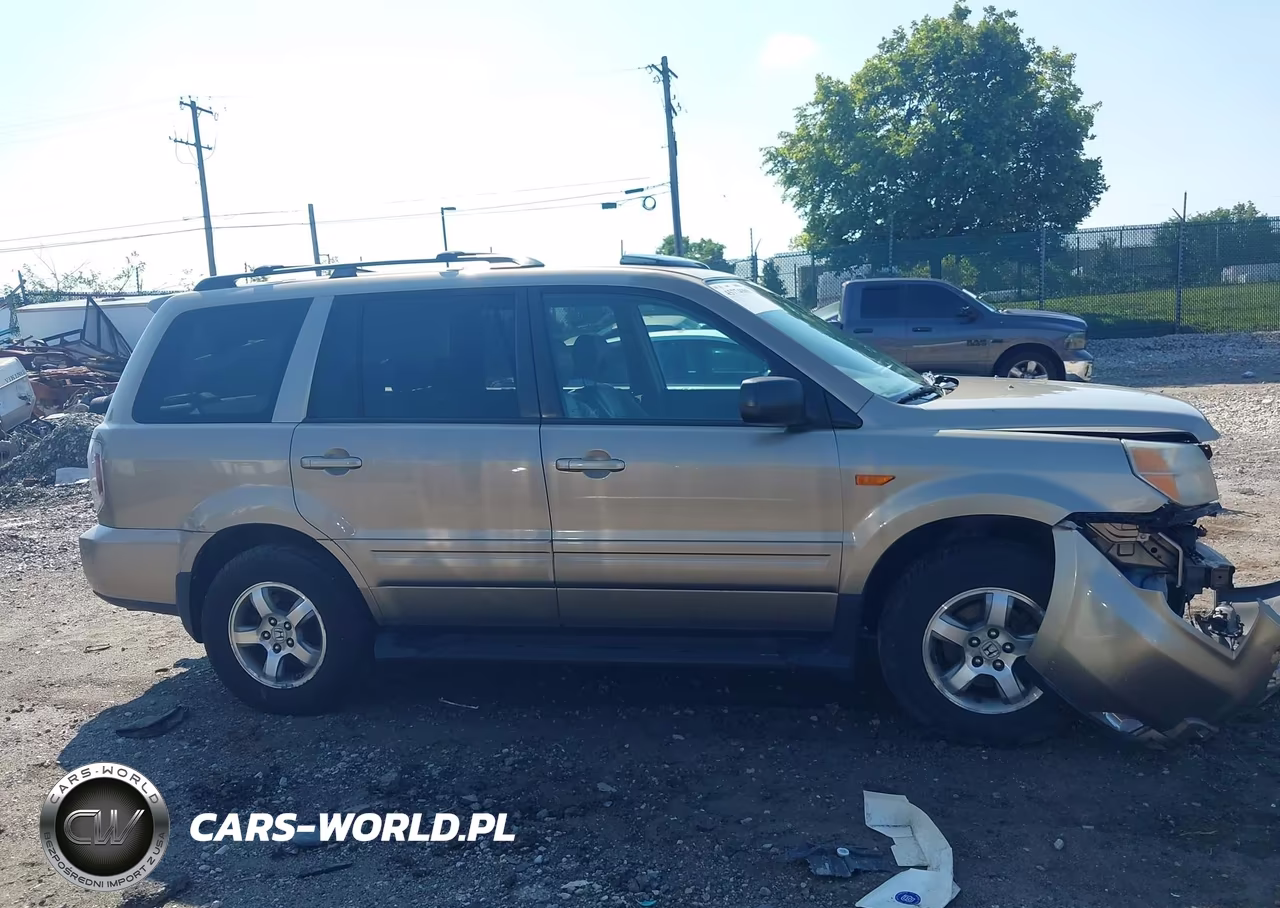 2006 Honda Pilot Ex-L VIN:2HKYF18716H510037 - 14