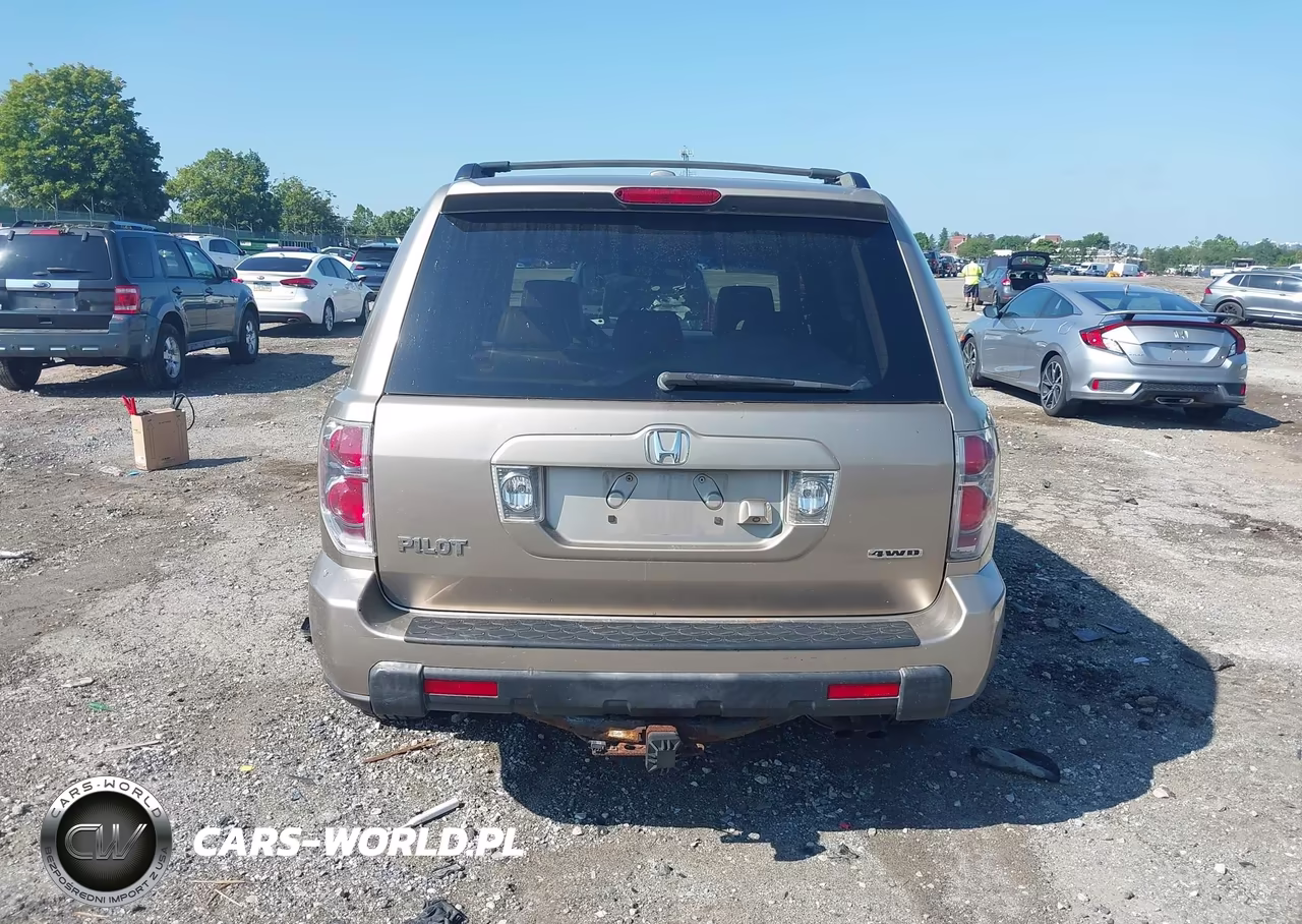 2006 Honda Pilot Ex-L VIN:2HKYF18716H510037 - 17