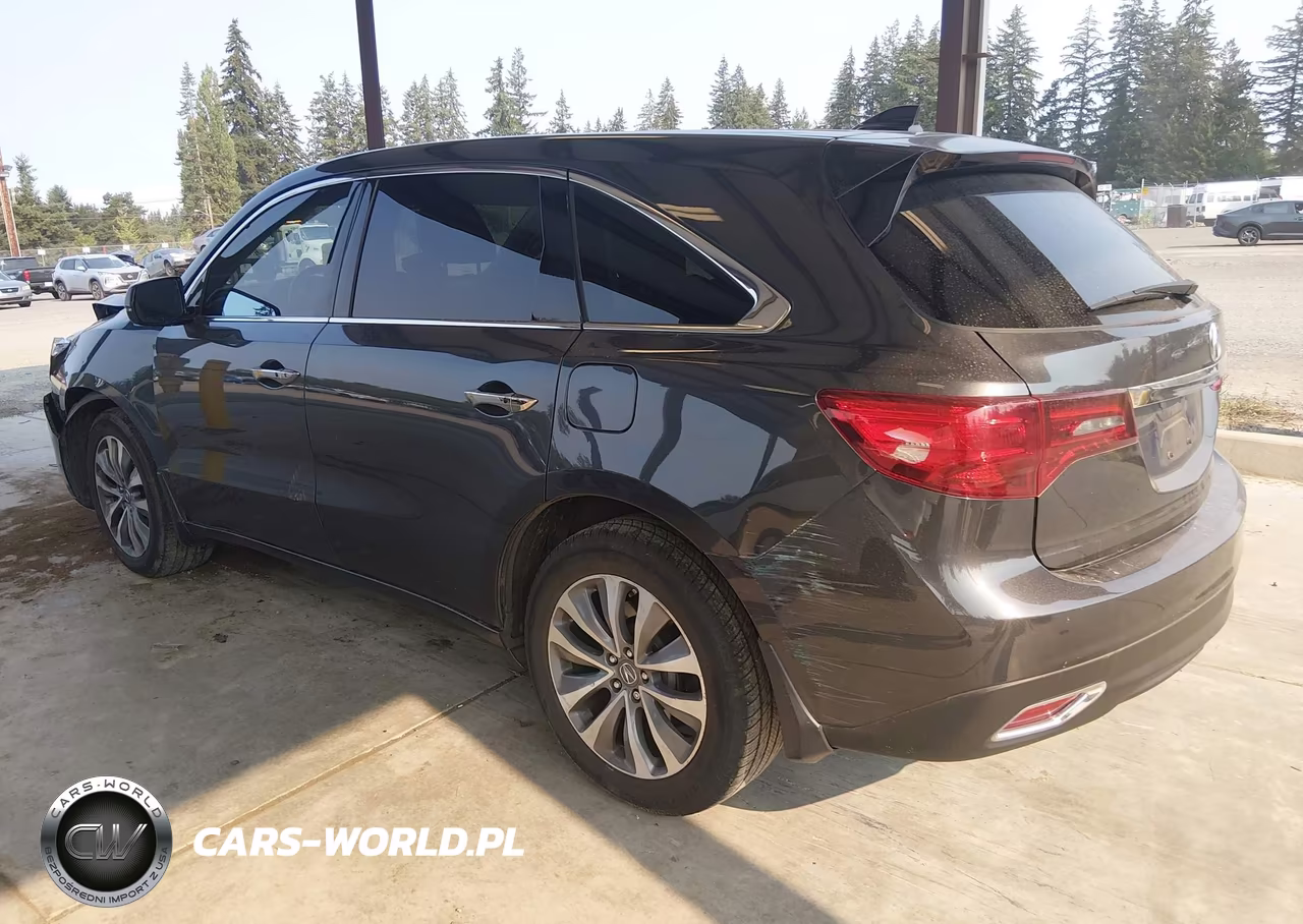 2015 Acura Mdx Technology Package VIN:5FRYD4H41FB010017 - 3
