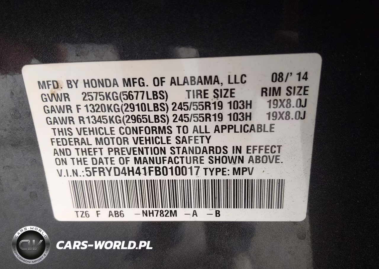 2015 Acura Mdx Technology Package VIN:5FRYD4H41FB010017 - 9