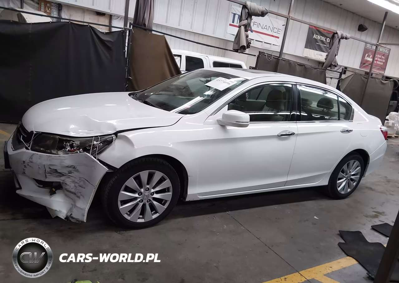 2014 Honda Accord Ex-L V-6 VIN:1HGCR3F80EA010256 - 14