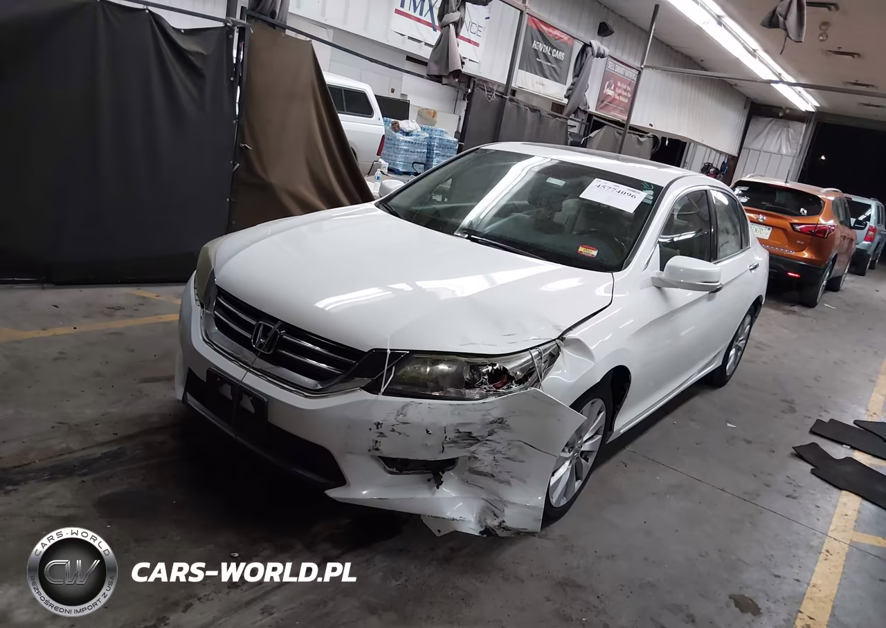 2014 Honda Accord Ex-L V-6 VIN:1HGCR3F80EA010256 - 2