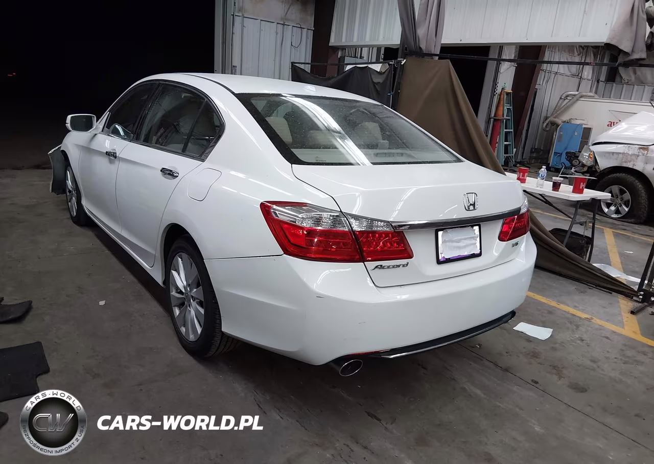 2014 Honda Accord Ex-L V-6 VIN:1HGCR3F80EA010256 - 3