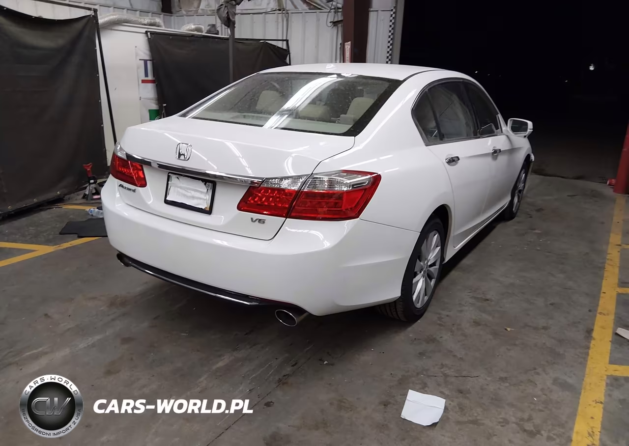 2014 Honda Accord Ex-L V-6 VIN:1HGCR3F80EA010256 - 4