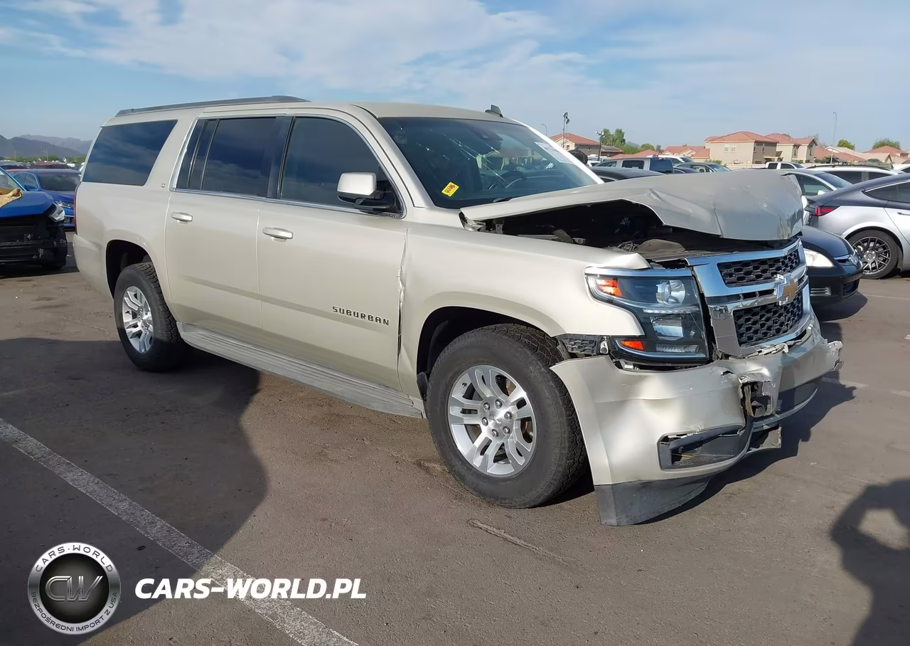 2015 Chevrolet Suburban Lt VIN:1GNSCJKCXFR144549 - 1