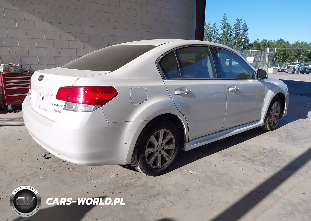 2011 Subaru Legacy 2.5I Premium VIN:4S3BMBC62B3212537 - 4