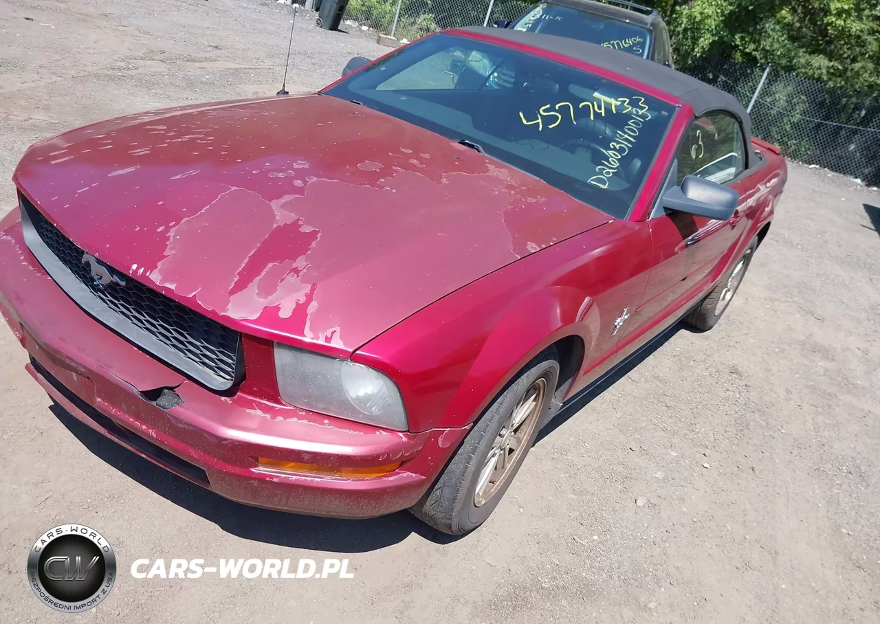 2007 Ford Mustang V6 Deluxe-V6 Premium VIN:1ZVFT84N575355178 - 2