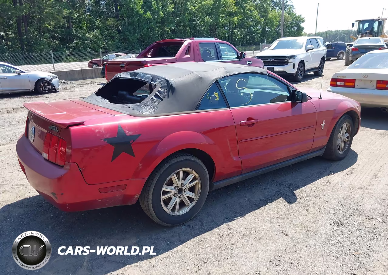 2007 Ford Mustang V6 Deluxe-V6 Premium VIN:1ZVFT84N575355178 - 4