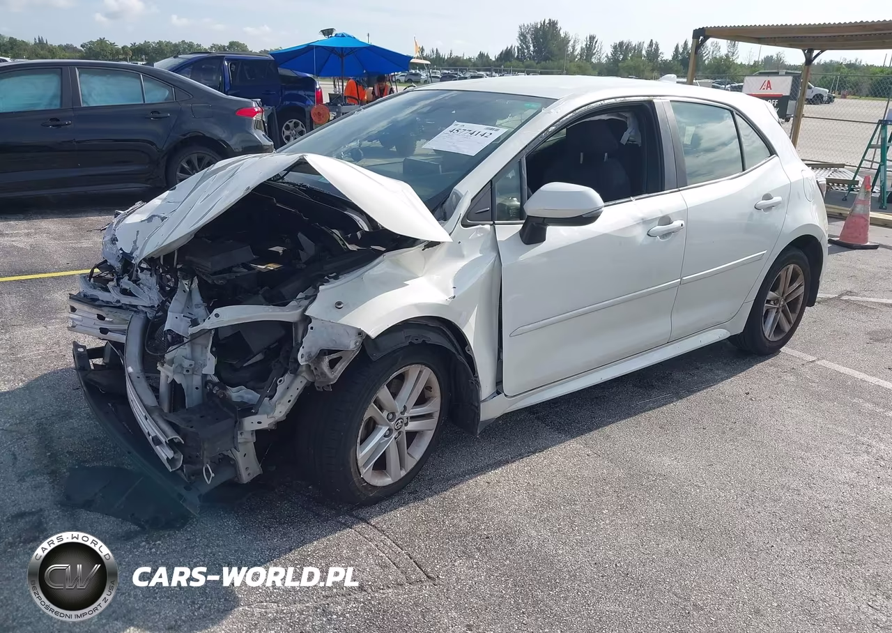2019 Toyota Corolla Se VIN:JTNK4RBE8K3011660 - 2