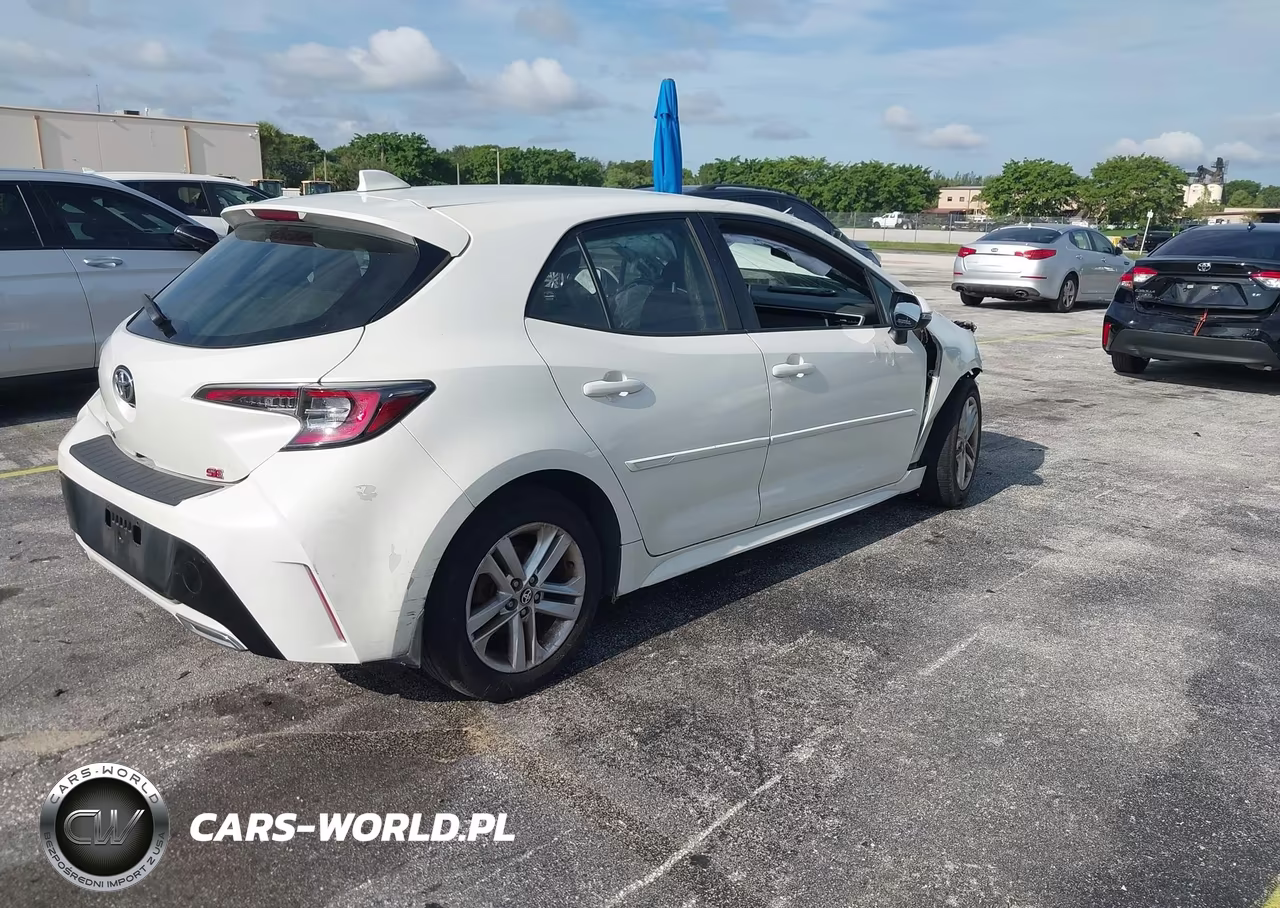 2019 Toyota Corolla Se VIN:JTNK4RBE8K3011660 - 4