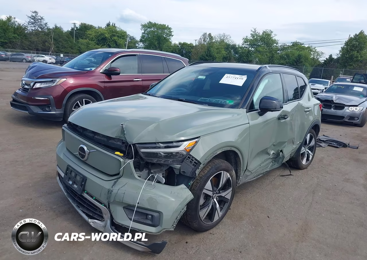 2021 Volvo Xc40 Recharge Pure Electric P8 VIN:YV4ED3UR0M2553744 - 2