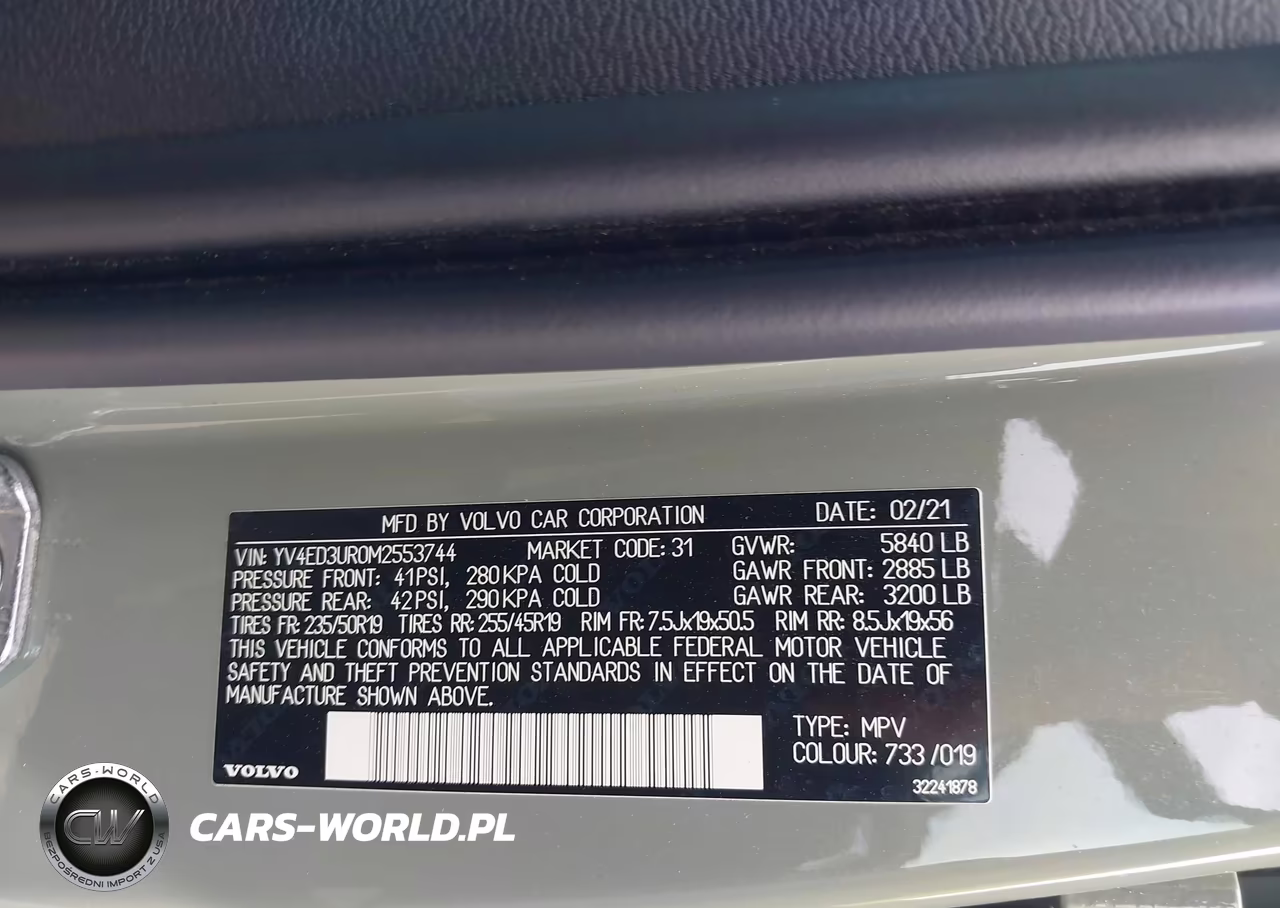 2021 Volvo Xc40 Recharge Pure Electric P8 VIN:YV4ED3UR0M2553744 - 9