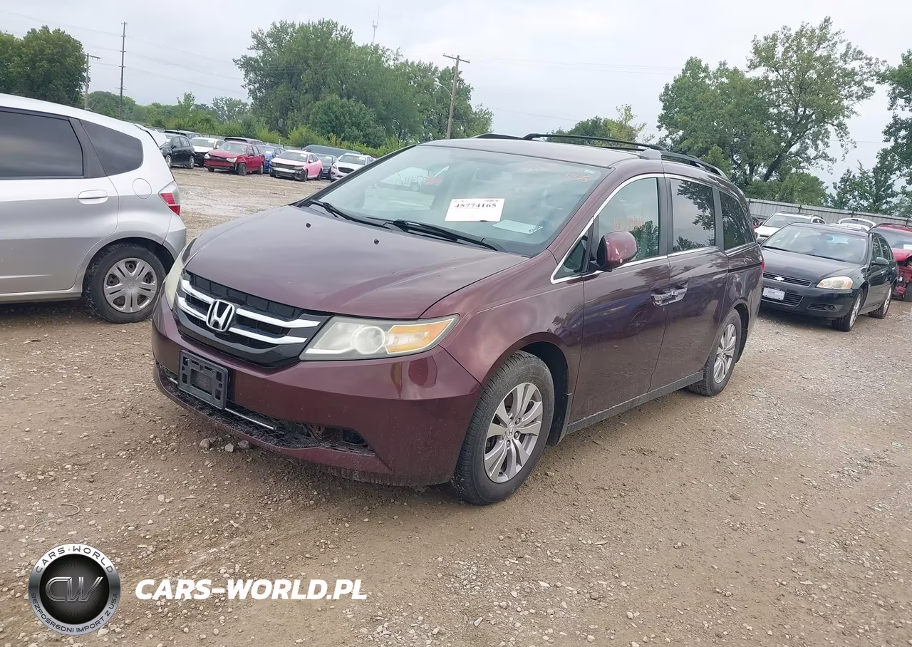 2014 Honda Odyssey Ex VIN:5FNRL5H49EB053677 - 2