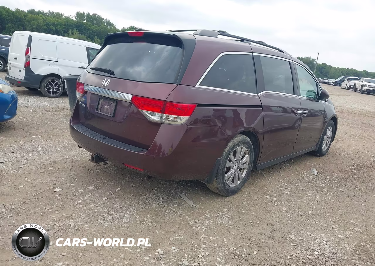 2014 Honda Odyssey Ex VIN:5FNRL5H49EB053677 - 4