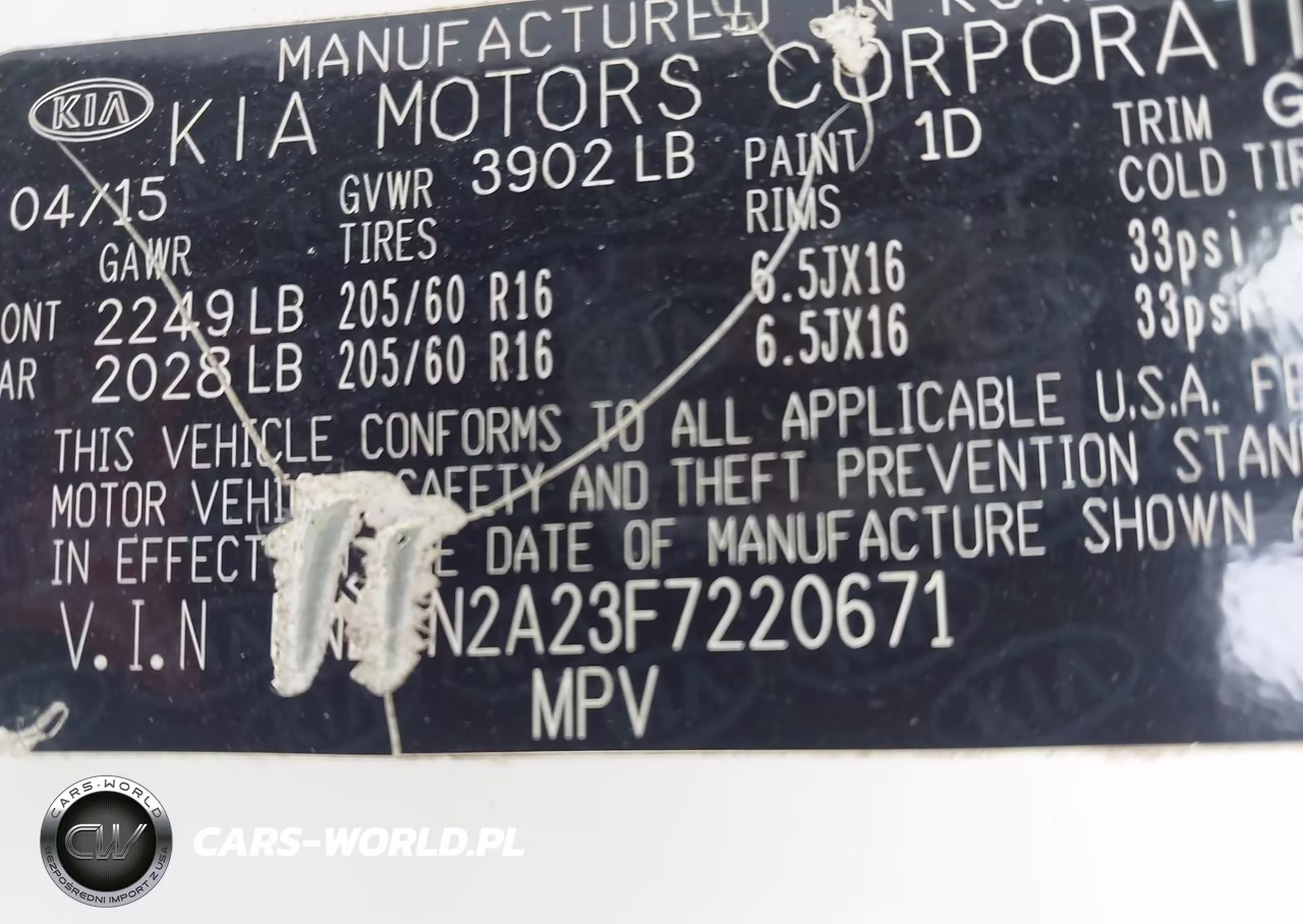 2015 Kia Soul VIN:KNDJN2A23F7220671 - 9