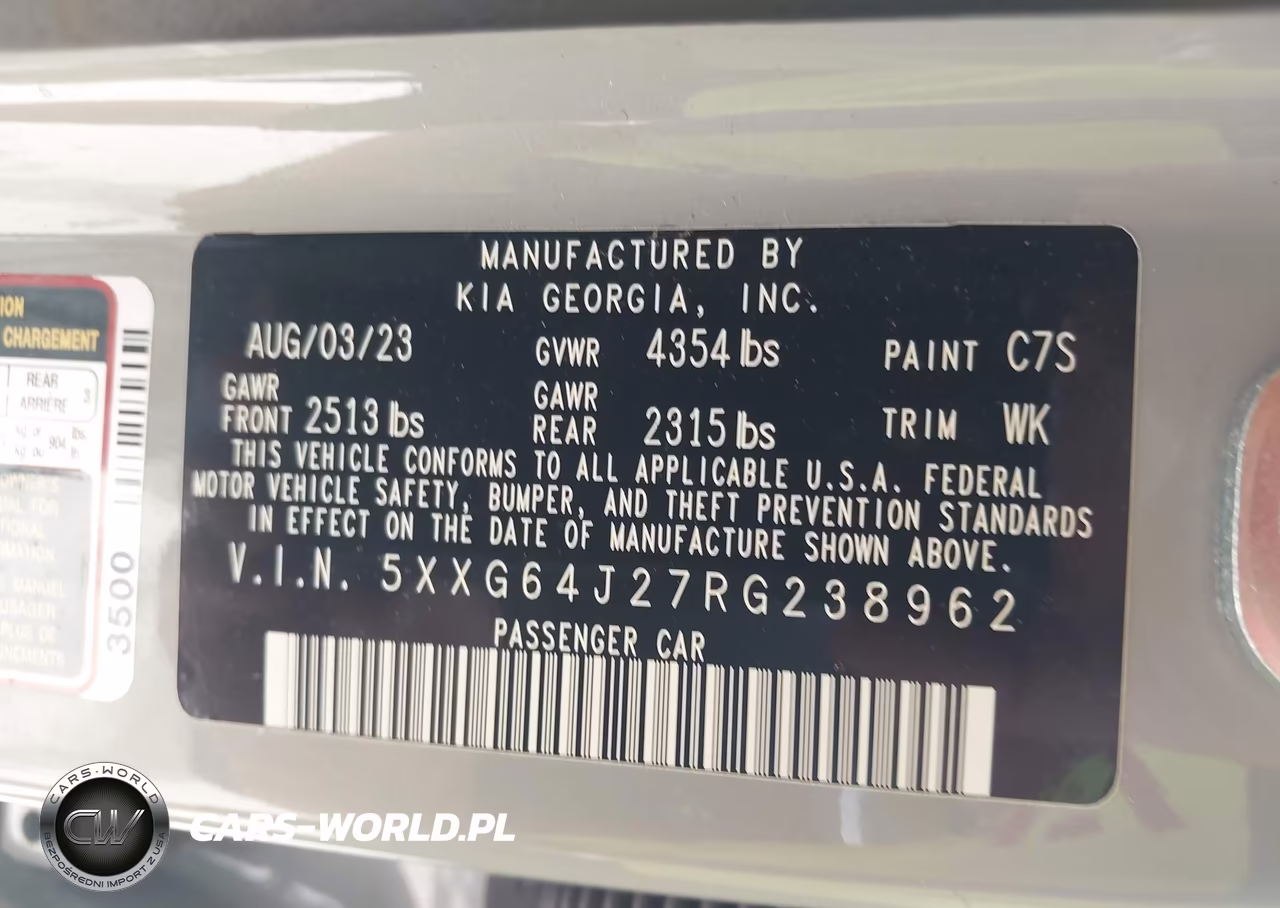 2024 Kia K5 Gt-Line VIN:5XXG64J27RG238962 - 9