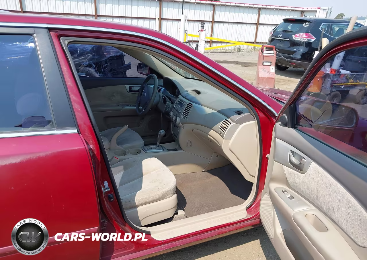 2007 Kia Optima Lx VIN:KNAGE123075145823 - 5