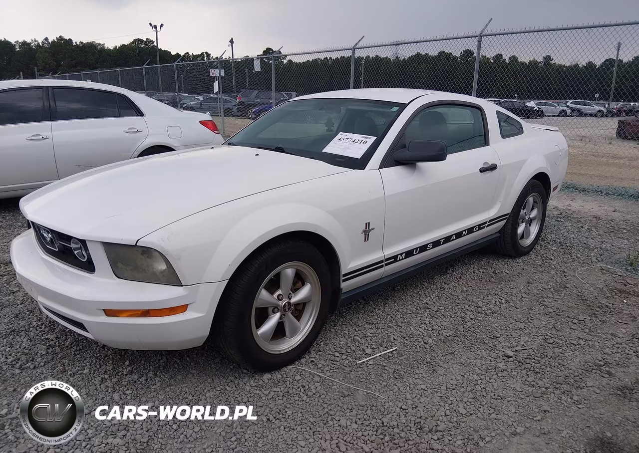 2007 Ford Mustang V6 Deluxe-V6 Premium VIN:1ZVFT80N675264149 - 2