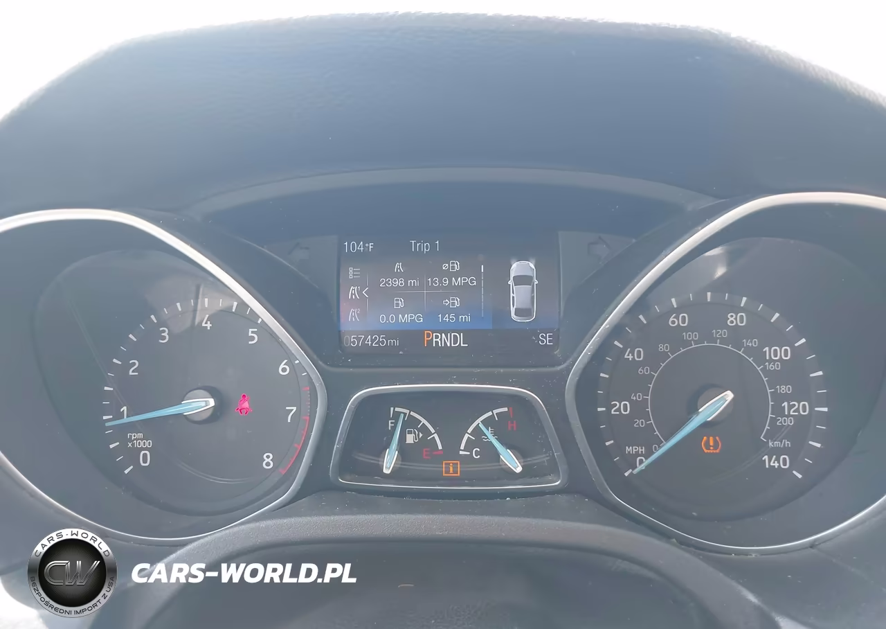 2017 Ford Focus Se VIN:1FADP3F20HL288433 - 19