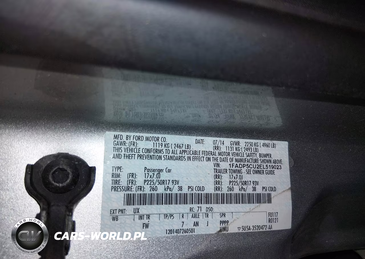 2014 Ford C-Max Energi Sel VIN:1FADP5CU2EL519023 - 9