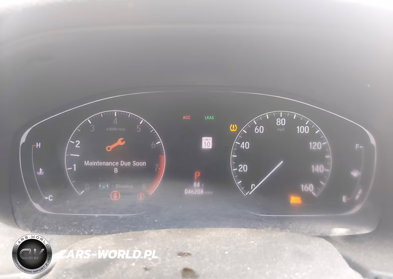 2019 Honda Accord Sport VIN:1HGCV1F39KA048164 - 7