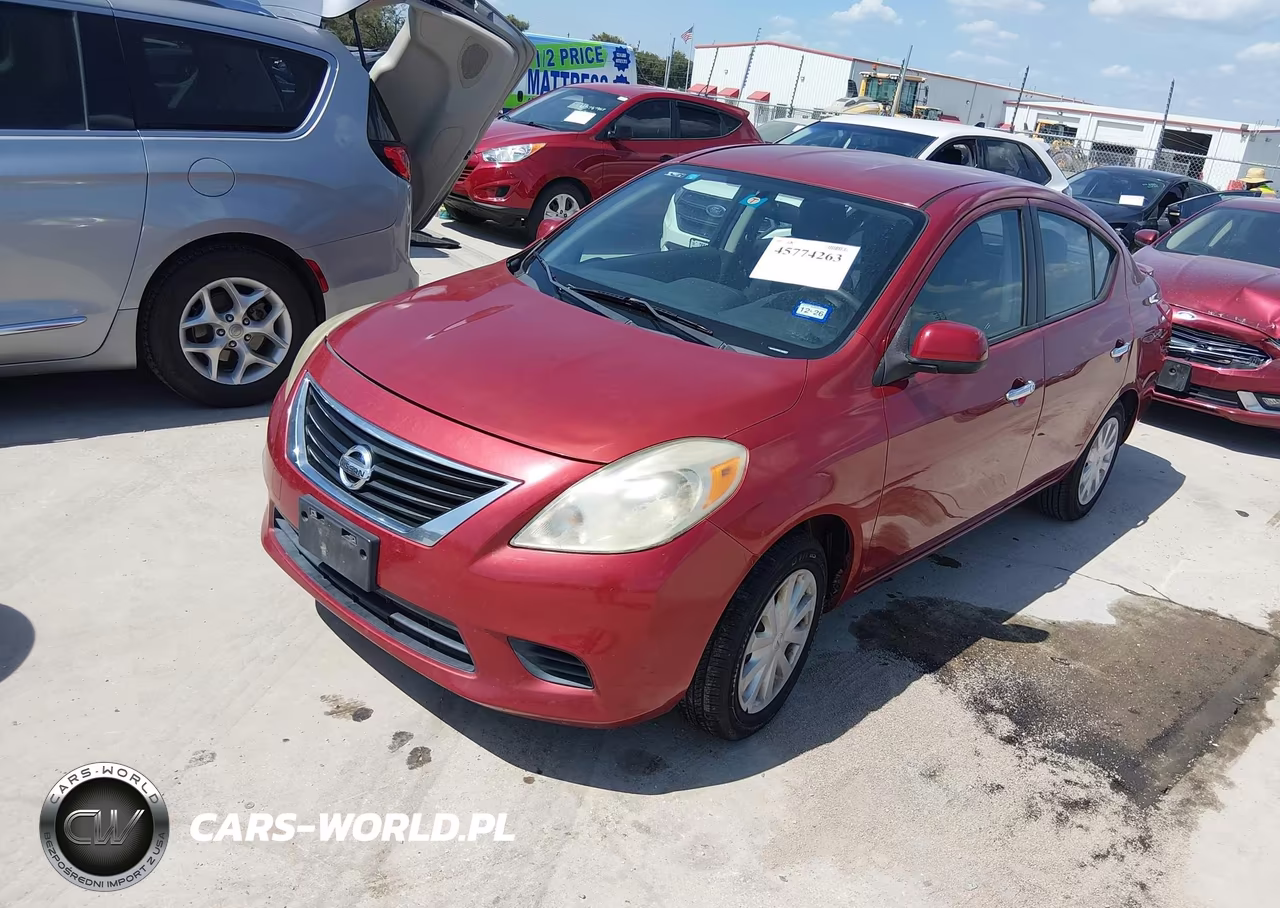 2013 Nissan Versa 1.6 Sv VIN:3N1CN7AP4DL826333 - 2