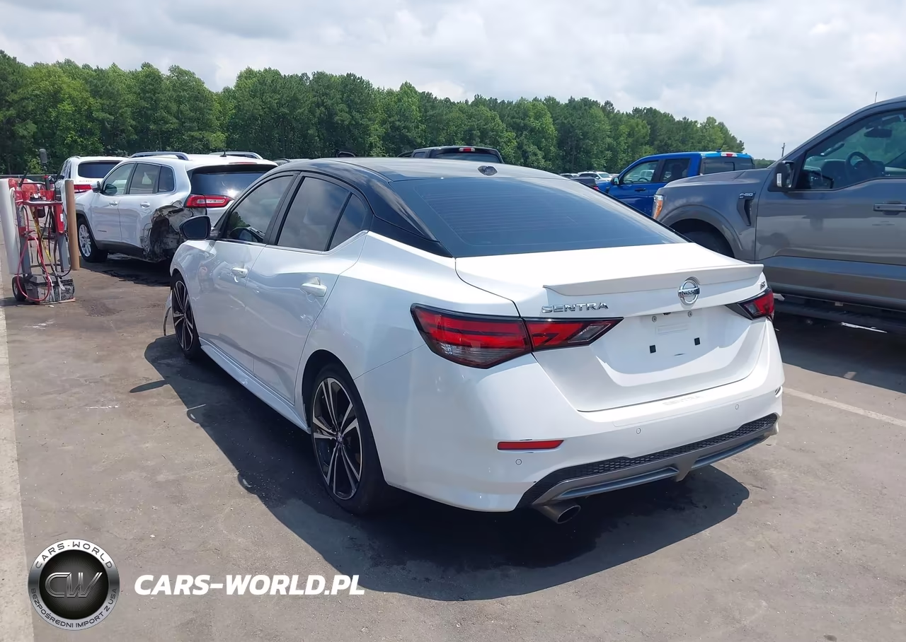 2020 Nissan Sentra Sr Xtronic Cvt VIN:3N1AB8DV4LY256402 - 3