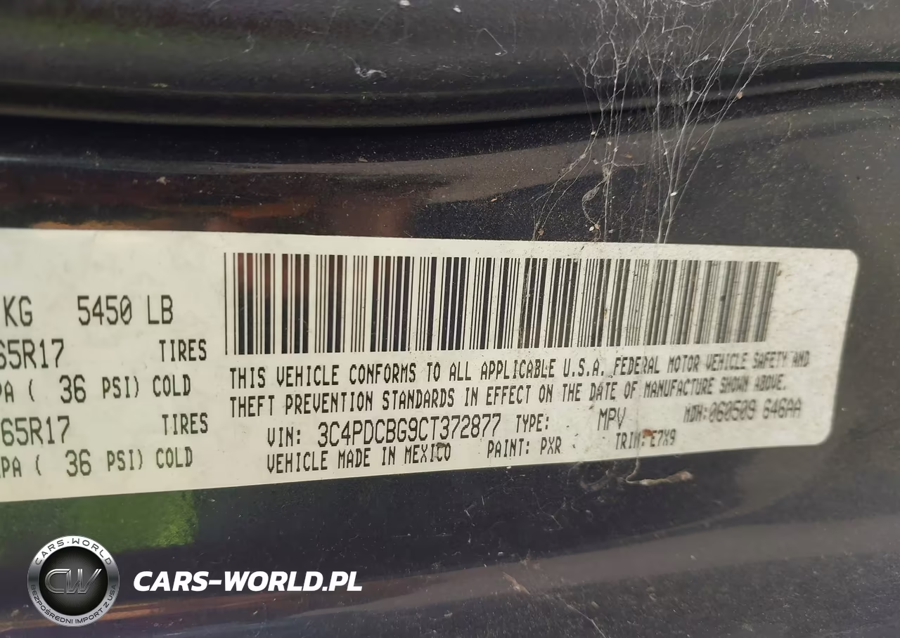 2012 Dodge Journey Sxt VIN:3C4PDCBG9CT372877 - 9
