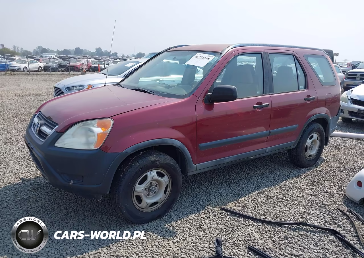 2004 Honda Cr-V Lx VIN:JHLRD78484C005272 - 2
