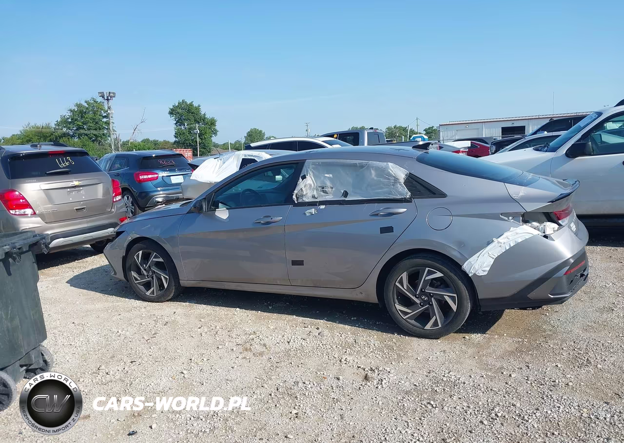 2025 Hyundai Elantra Sel Sport VIN:KMHLM4DG2SU080120 - 14
