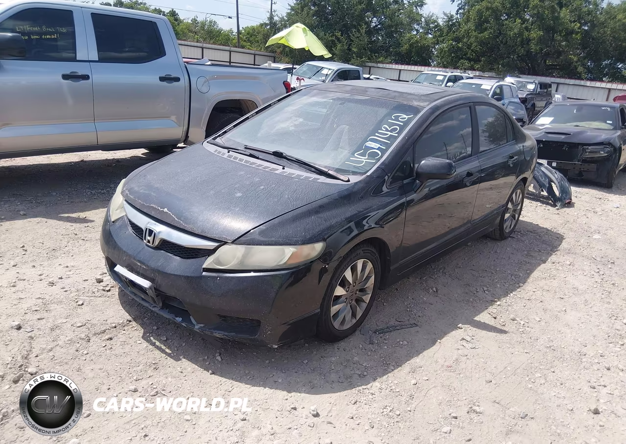 2009 Honda Civic Ex VIN:2HGFA16859H309287 - 2