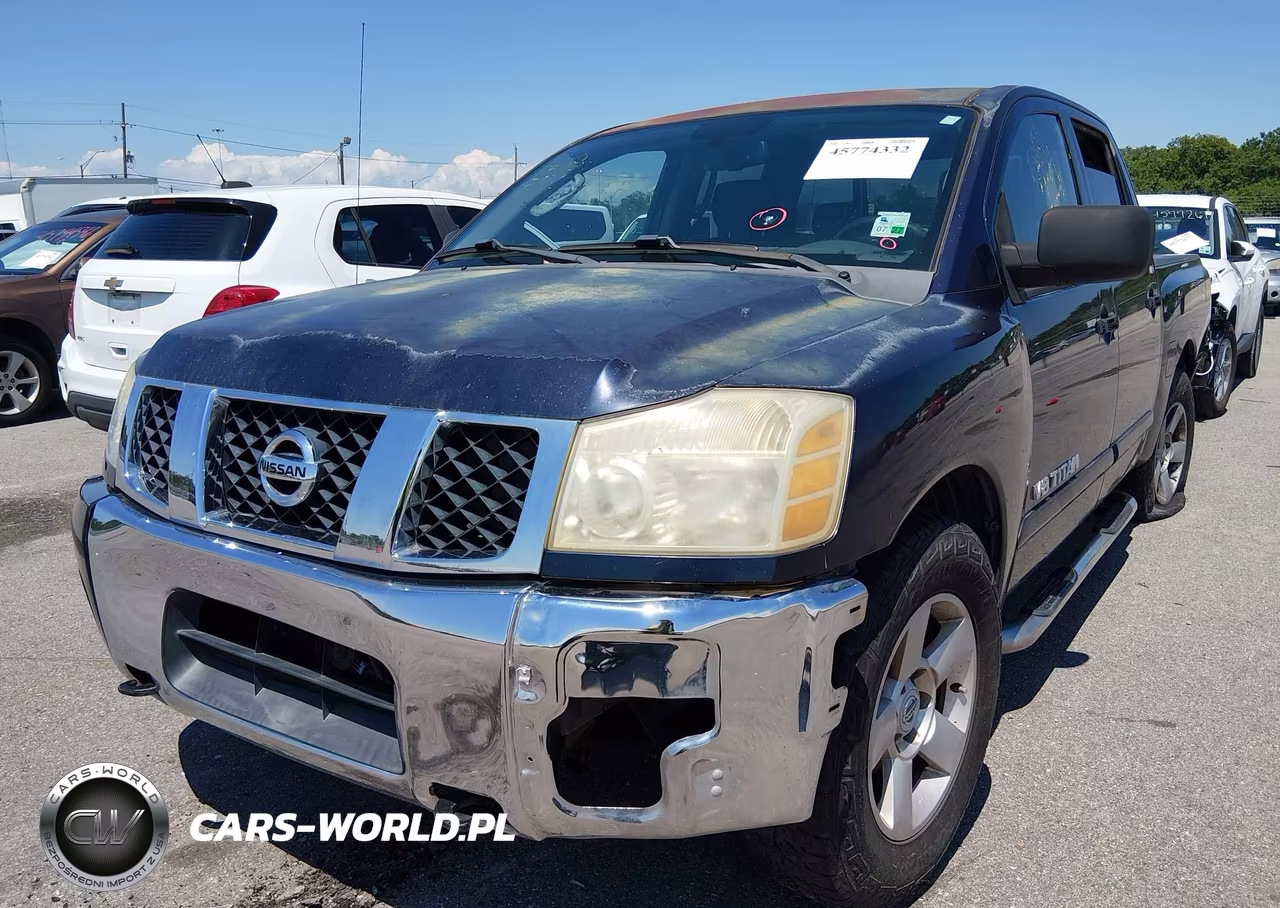 2007 Nissan Titan Se VIN:1N6BA07A47N239470 - 2