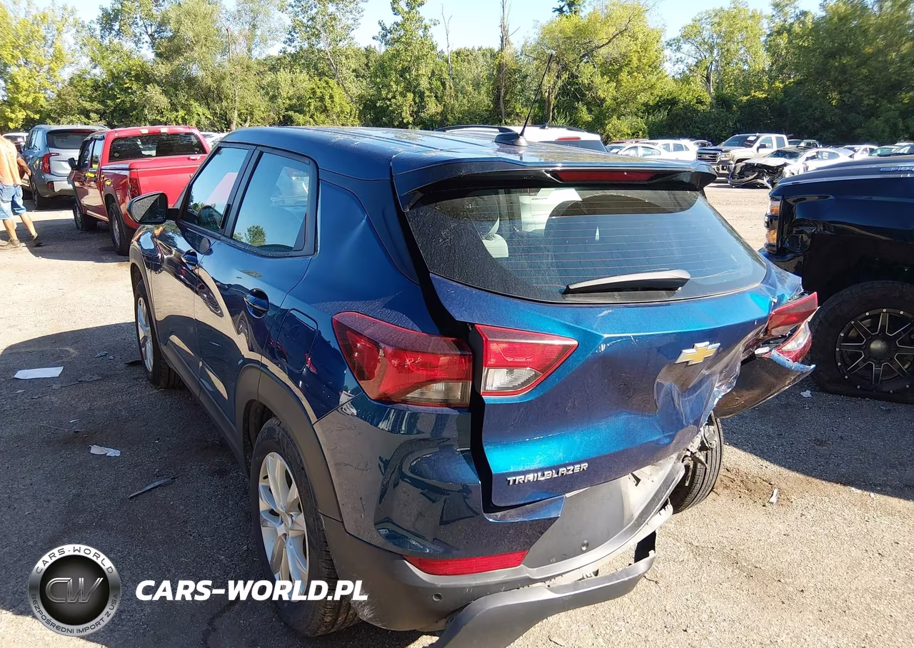2021 Chevrolet Trailblazer Fwd Ls VIN:KL79MMS27MB065467 - 3