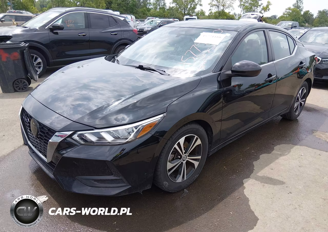 2022 Nissan Sentra Sv Xtronic Cvt VIN:3N1AB8CV8NY317125 - 2