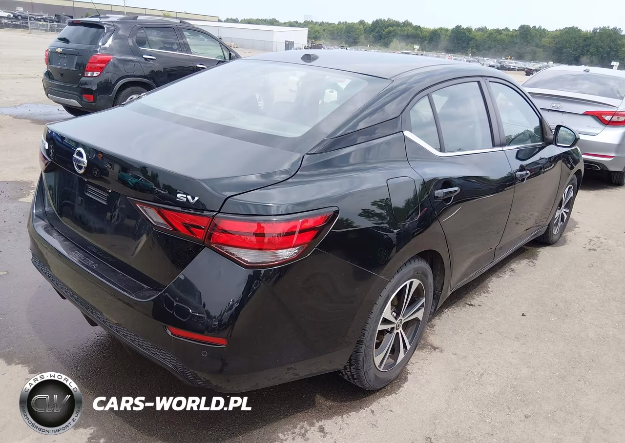 2022 Nissan Sentra Sv Xtronic Cvt VIN:3N1AB8CV8NY317125 - 4