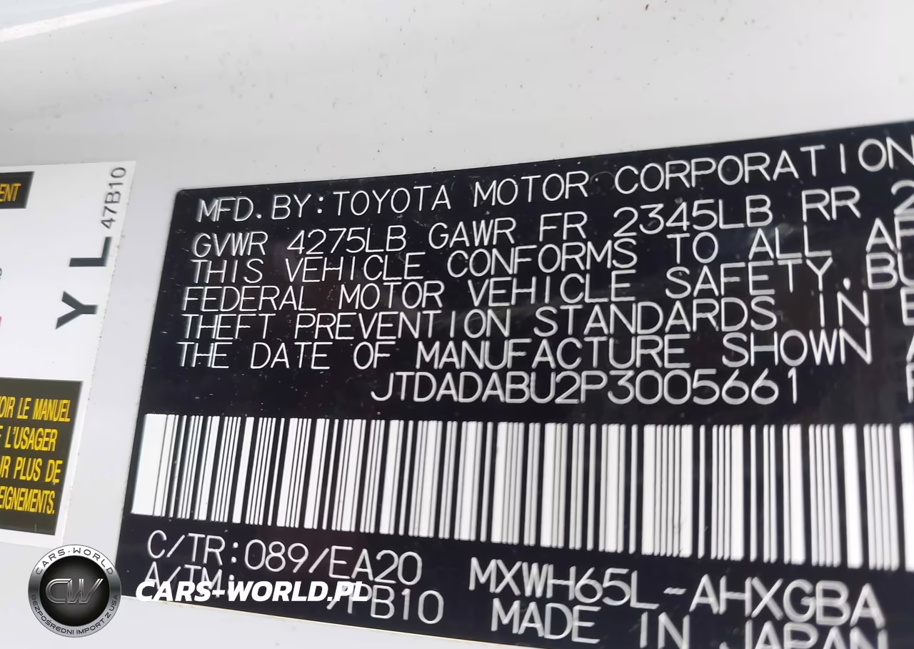 2023 Toyota Prius Xle Awd-E VIN:JTDADABU2P3005661 - 9