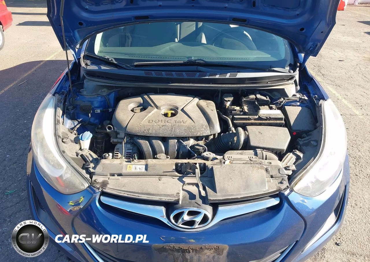 2016 Hyundai Elantra Se VIN:5NPDH4AE2GH700417 - 10
