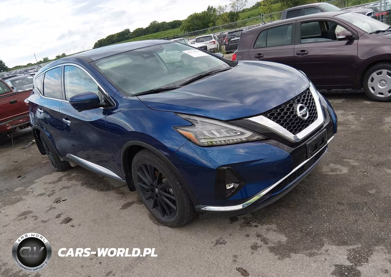 2022 Nissan Murano Sl Intelligent Awd VIN:5N1AZ2CS9NC109528 - 1