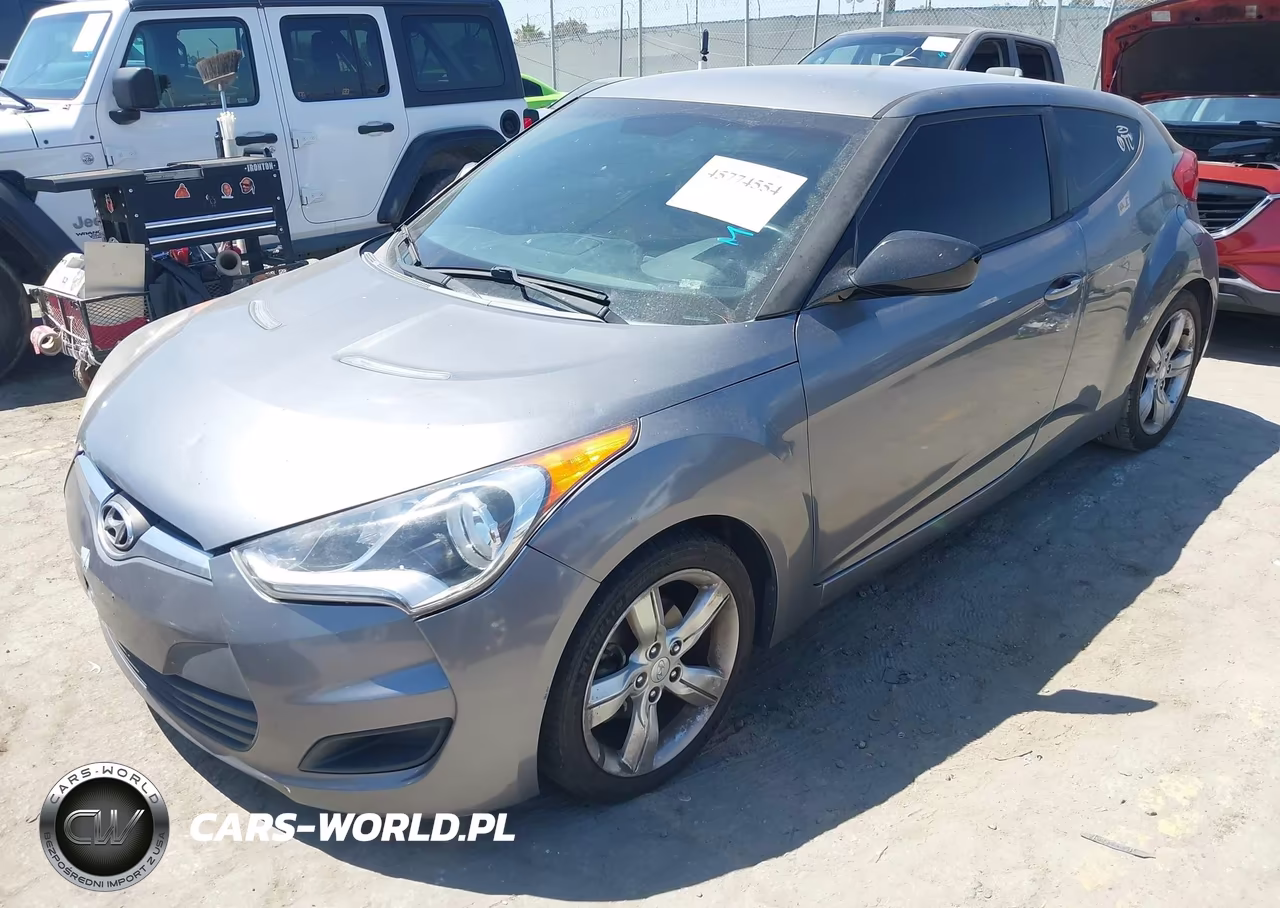 2014 Hyundai Veloster Base W-Black VIN:KMHTC6AD6EU216889 - 2