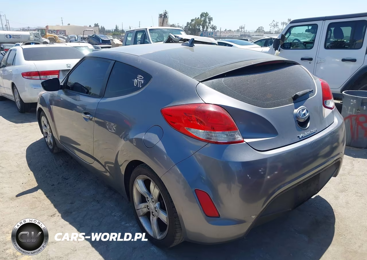 2014 Hyundai Veloster Base W-Black VIN:KMHTC6AD6EU216889 - 3