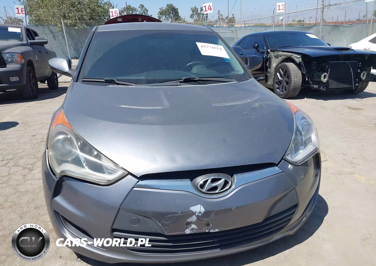 2014 Hyundai Veloster Base W-Black VIN:KMHTC6AD6EU216889 - 6