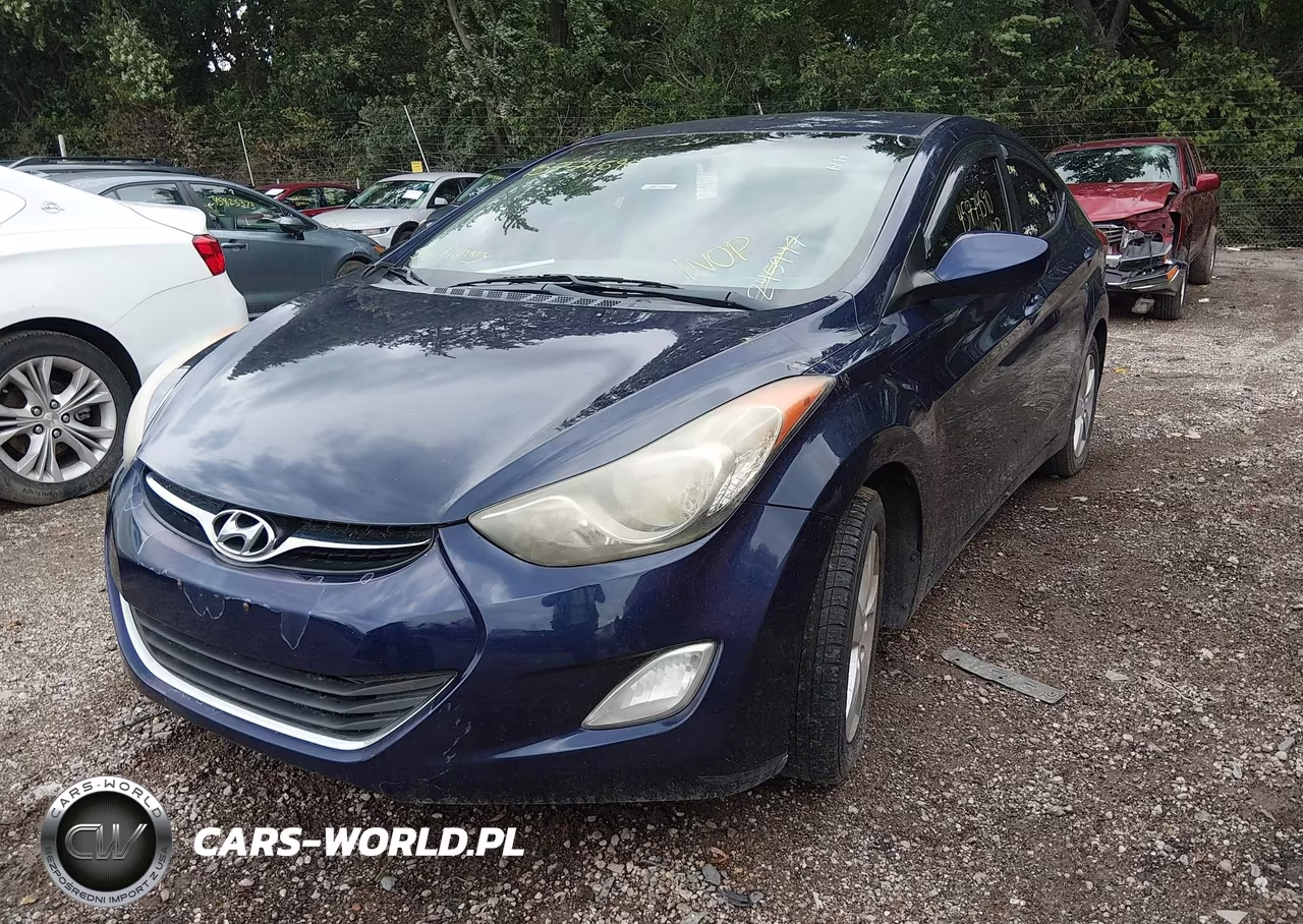 2013 Hyundai Elantra Gls VIN:5NPDH4AE7DH245947 - 2
