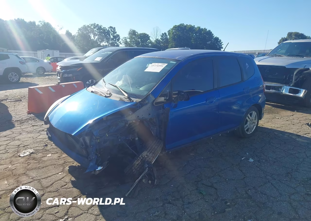 2007 Honda Fit Sport VIN:JHMGD38607S011462 - 2